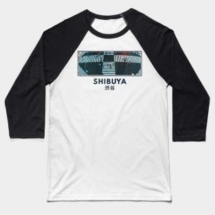 Shibuya Streetwear Baseball T-Shirt